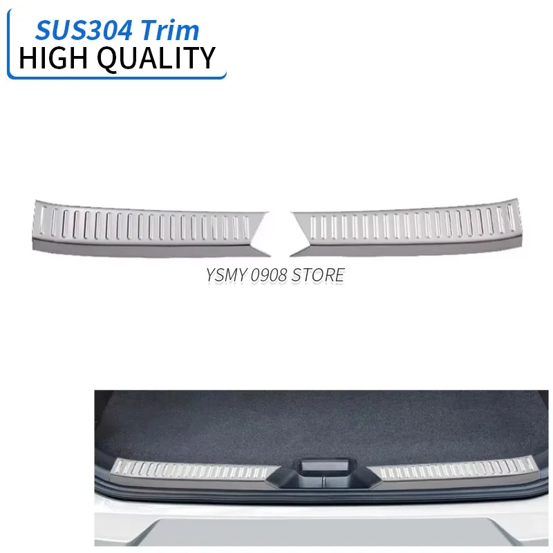 

Украшение интерьера автомобиля, хромированная накладка на задний бампер для Mazda CX-3 CX3 2015