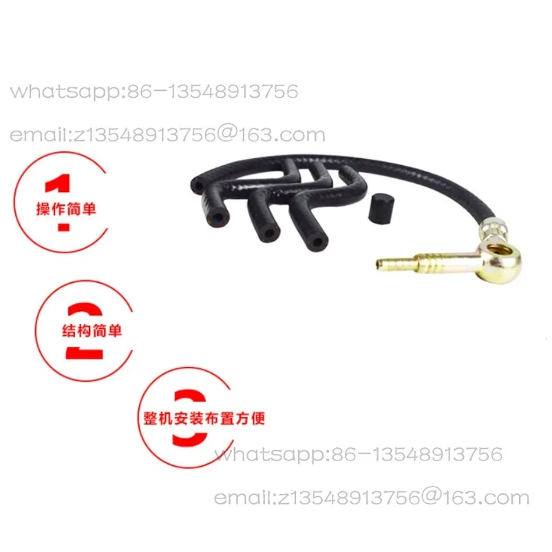 Forklift back to YouTube Engine back to YouTube C490/495/498 Injector Return Hose Assembly