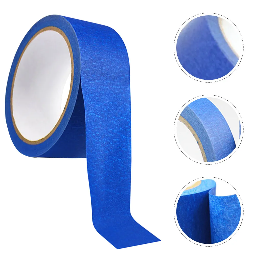 

1 Roll Professional 3D Printer Bed Tape Blue Masking Tape for Sla Printers Excellent Adhesion Fine Detail Accuracy Spacious