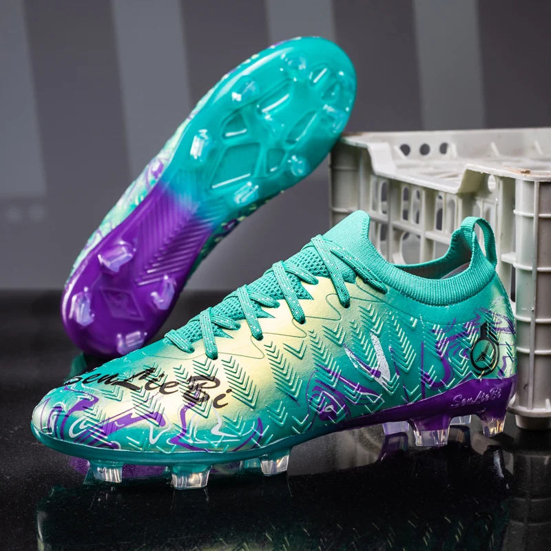 

Men Football Field Boots Studded Tenis Professional Soccer Shoes Society Indoor Cleats Outdoor Unisex Non Slip Football Shoes