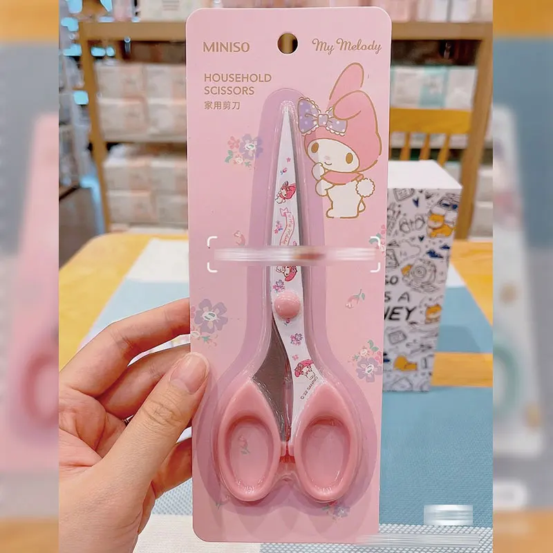 Kawaii Cinnamoroll Kuromi My Melody Cartoon Printing Ménage Ciseaux, Sanrioed Anime Girl Coussins Cute Handmade