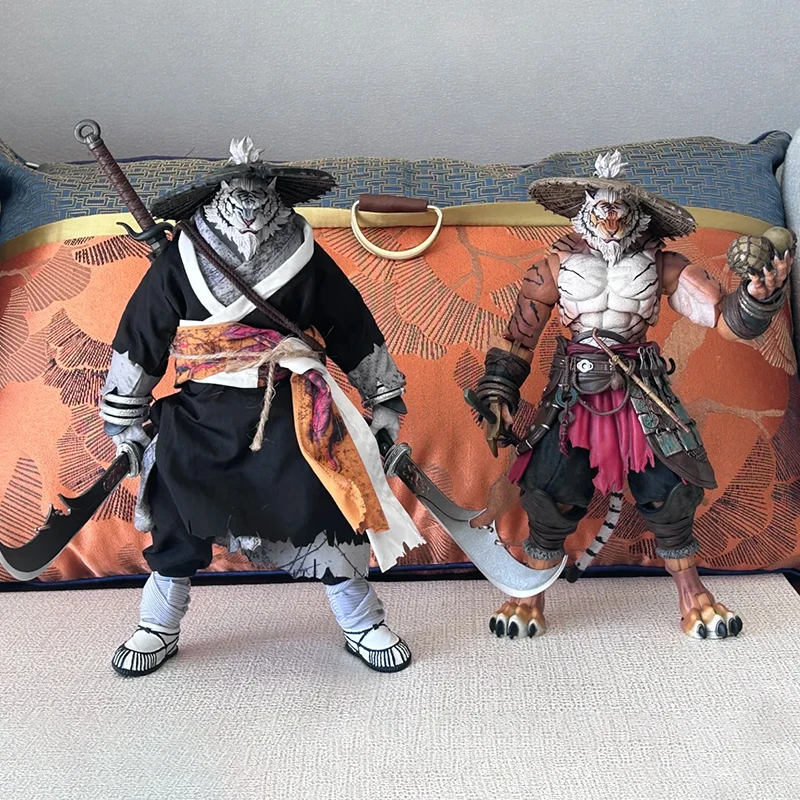 

Furry Planet Action Figures 1/12 Scale Original Wilderness Hunter Veteran William Werewolf Tiger Hermit Elder Crocker In Stock
