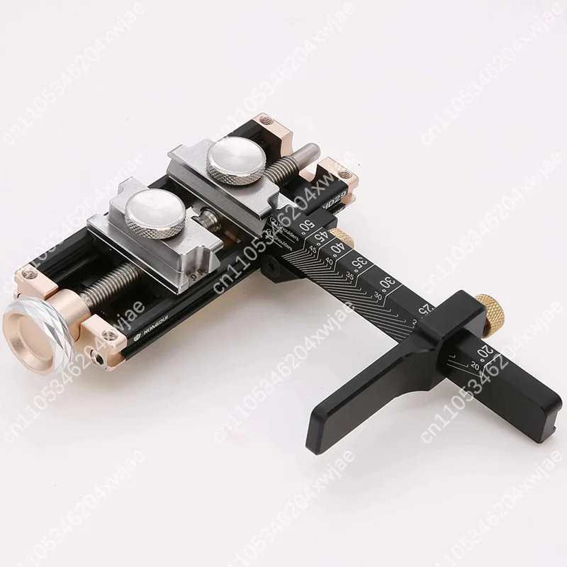 

Precision HD29 Sharpening Guide Tool Set with Adjustable Angle Base for Woodworking Chisels and Plane Irons