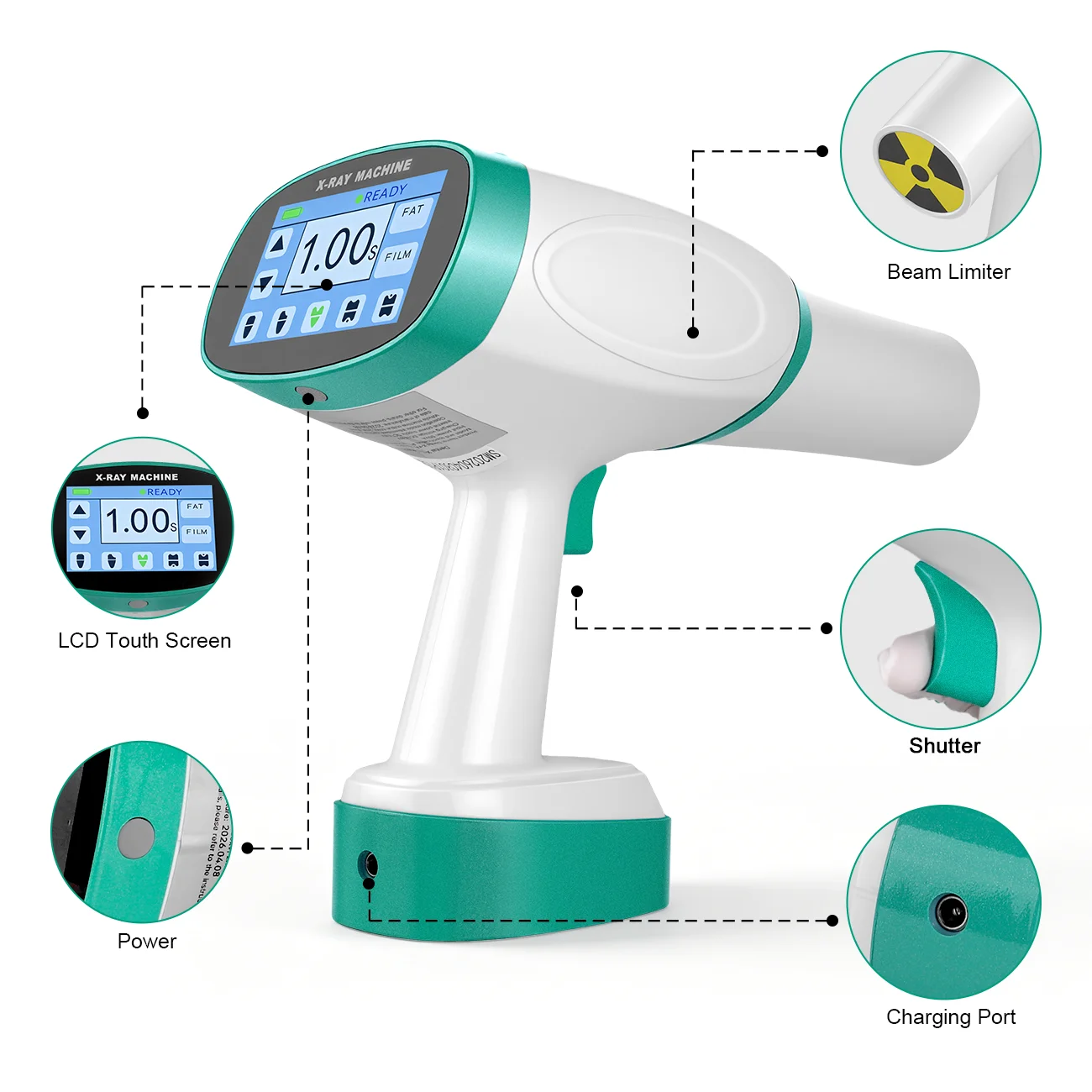 Dental Portable X Ray Camera Original HyperLight X-ray Machine Wireless RVG Image Sensor System 2 year Warranty