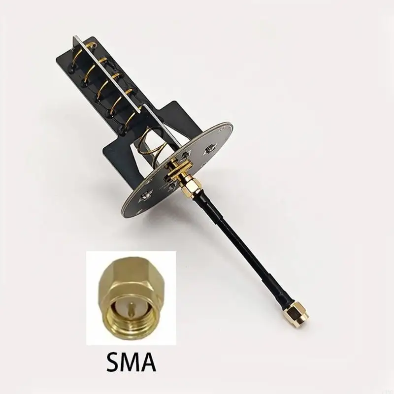 

5.1G 5.8G Спиральные направленные антенны с высоким коэффициентом усиления для дронов FPV Передача на большие расстояния с 13dBi