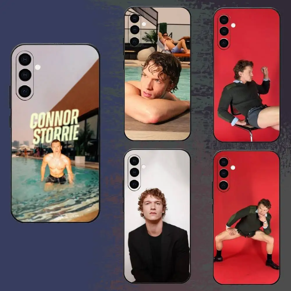 

C-Connor Daily S-Storrie Phone Case For Samsung Galaxy A73,A72,A71,A70,A52,A51 Others Soft Black Cover
