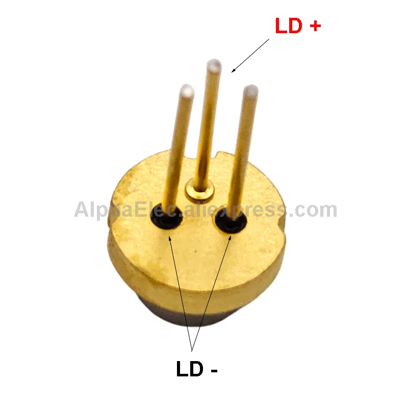 850nm 2.3W ليزر ديود متعدد الوضع 2300mW الأشعة تحت الحمراء عالية الطاقة LD 855nm 2000mW IR 5.6mm