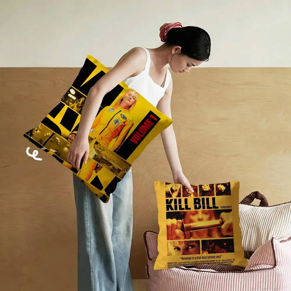 Movie Kill Bill Pillow Cover Sofa Cushion Cover Home Room Decoration Children Gift