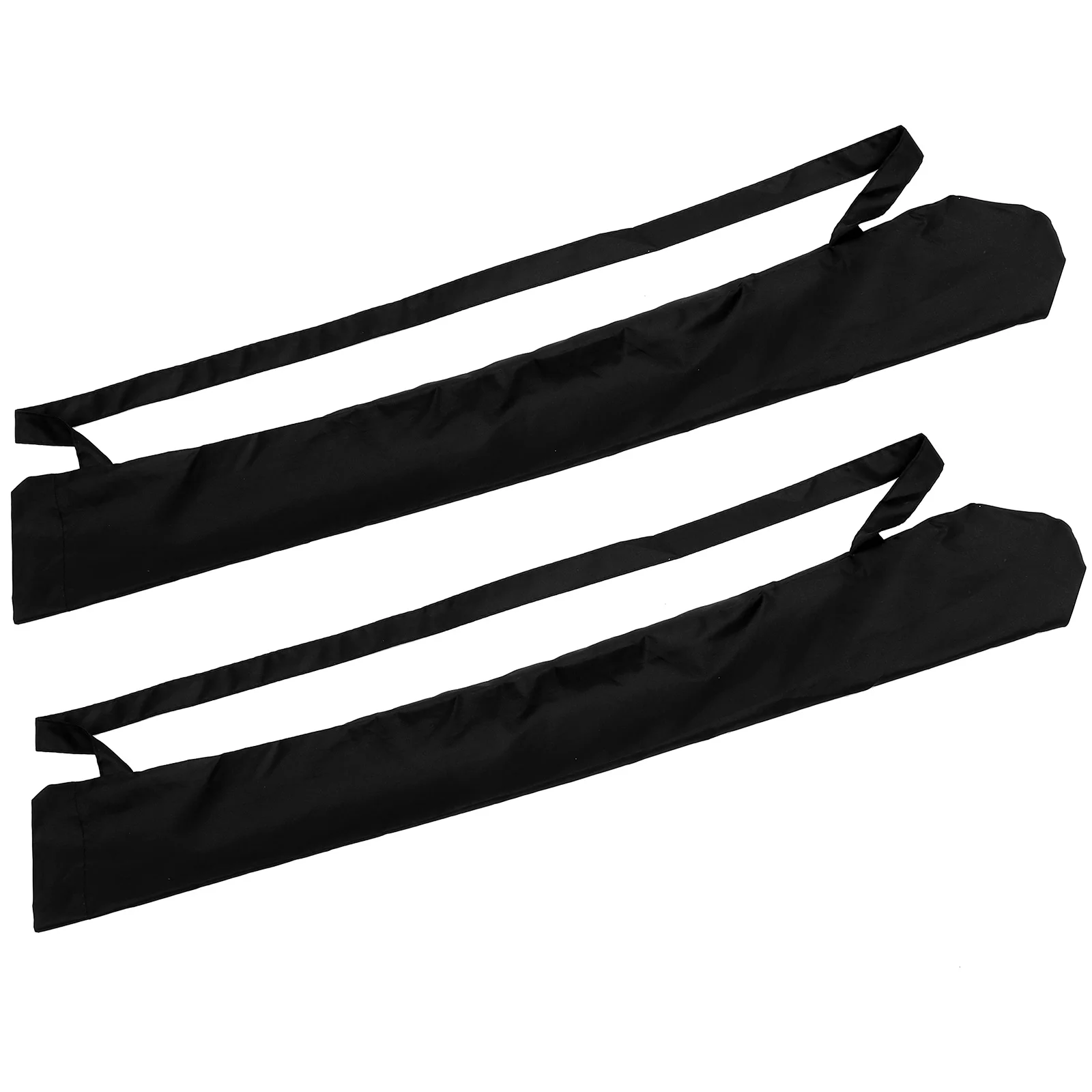 

2Pcs Hand Umbrella Set Black Bag Waterproof Storage Foldable Holder Outdoor Adjustable Straps Umbrella Cover Keeps Car Clean