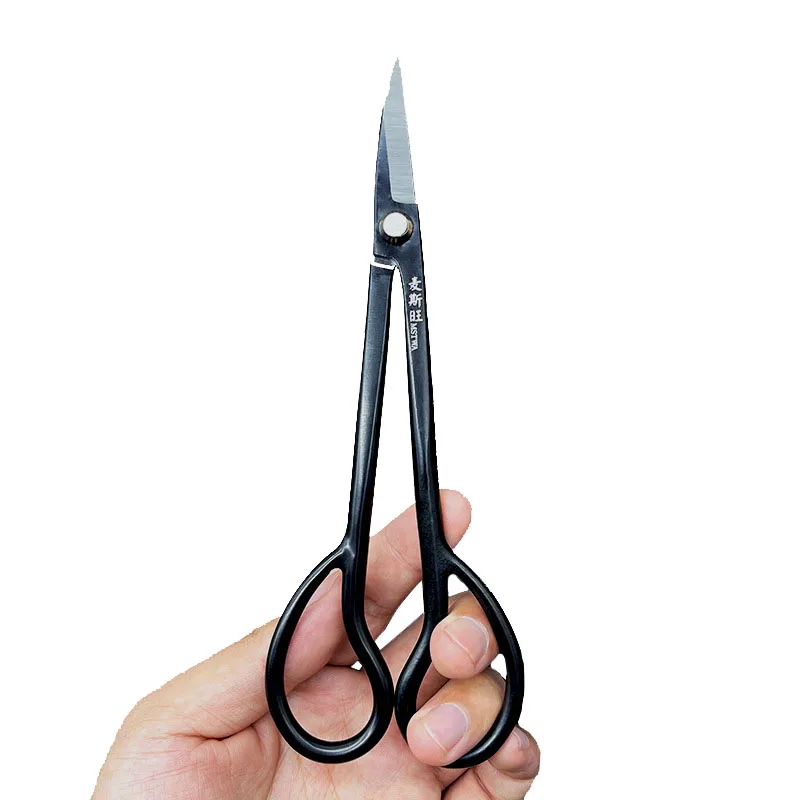 180mm Long Handle Scissors Bonsai Tool Branch Pruning Shears Trimming Branches Leaves Fruit Vegetable Scissors Cutter