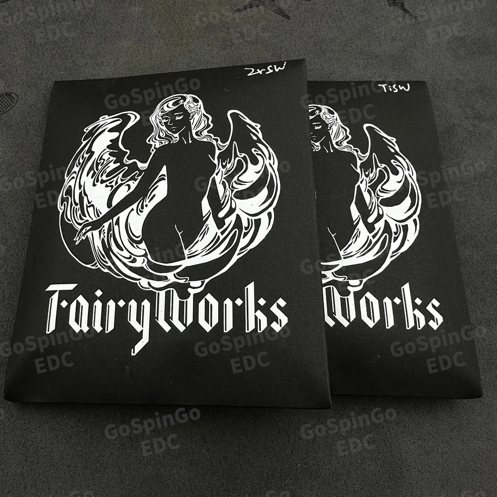 Fairy Works EDC Mave1.1 Fidget Spinner Stressabbau-Spielzeug Zappelspielzeug für Erwachsene Dreiblattiger Fidget Spinner Originaldesigns