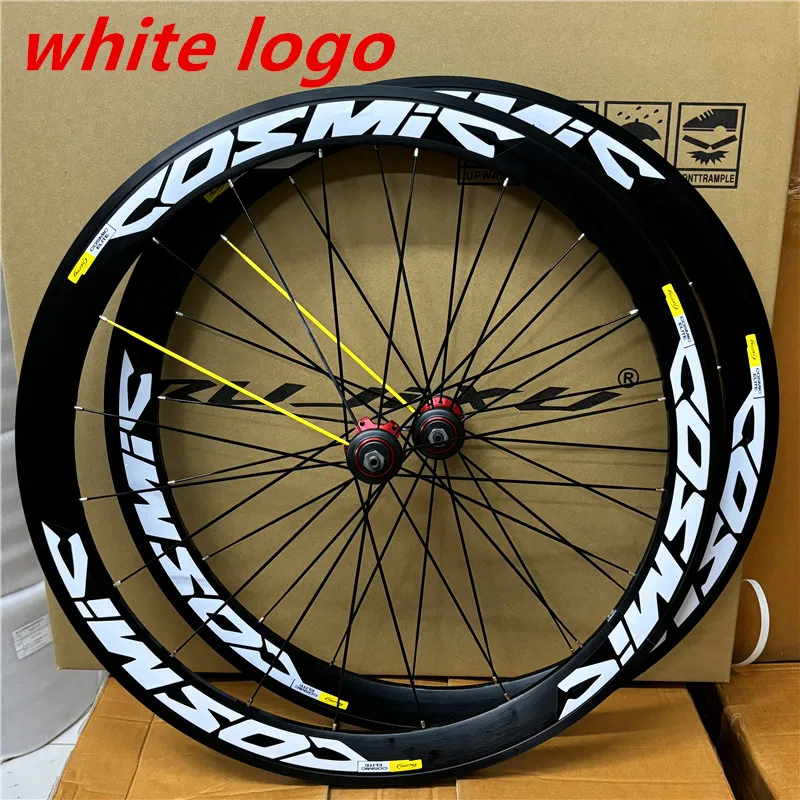 Zestaw kół rowerowych 700C wysokość ramy 30/40/50MM zestaw kół szosowych V/hamulec tarczowy hamulec okrążeniowy prosty zestaw kół do roweru szosowego o stałym przełożeniu