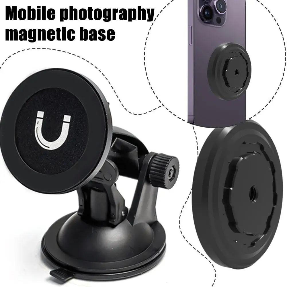 Universal Magnetic Phone Holder Base 1/4