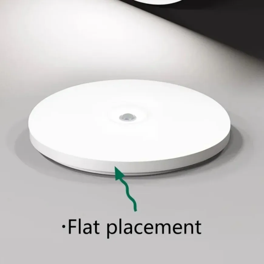 Teto LED com sensor de movimento, Circular corpo humano, infravermelho Sensing Light, agregado familiar, porta da frente, corredor, escadaria, luz