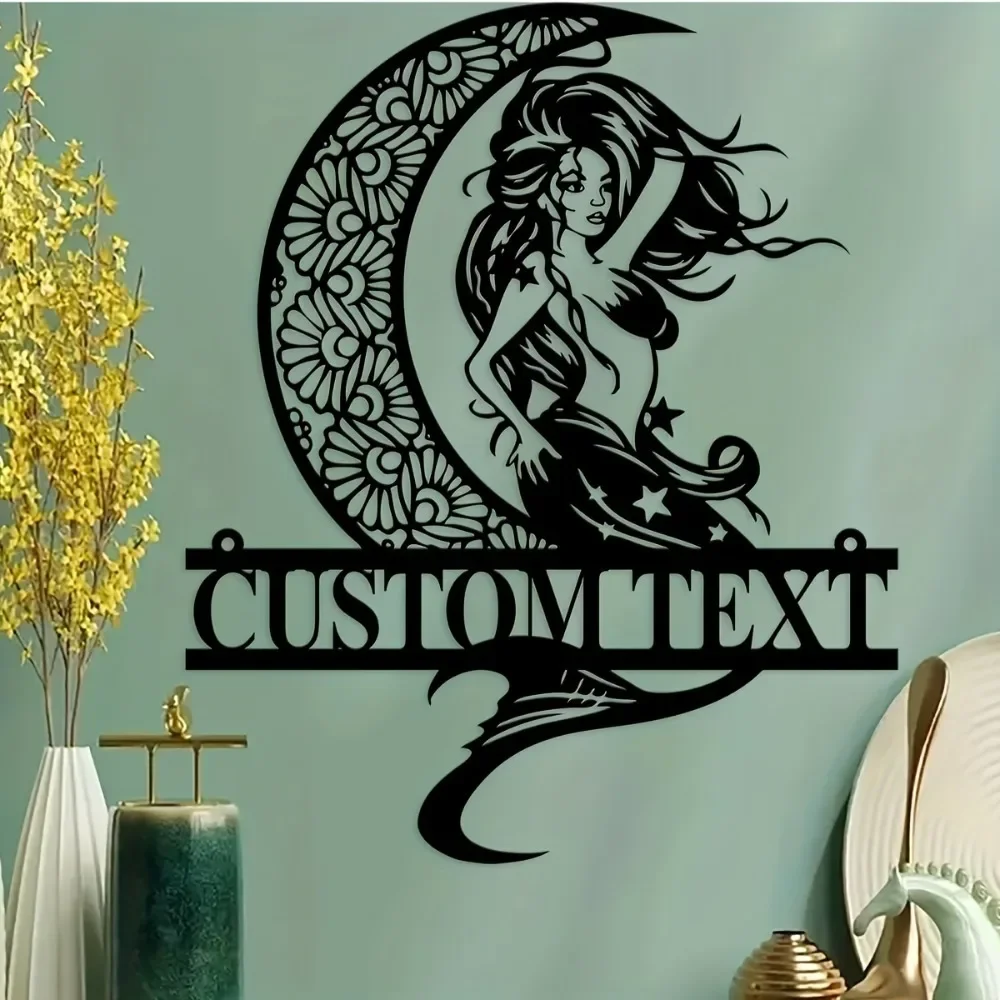 

Exclusive Custom Mermaid Metal Wall Art. Durable for Outdoor, with Personalized Tail Name. Ideal for Enthusiasts.