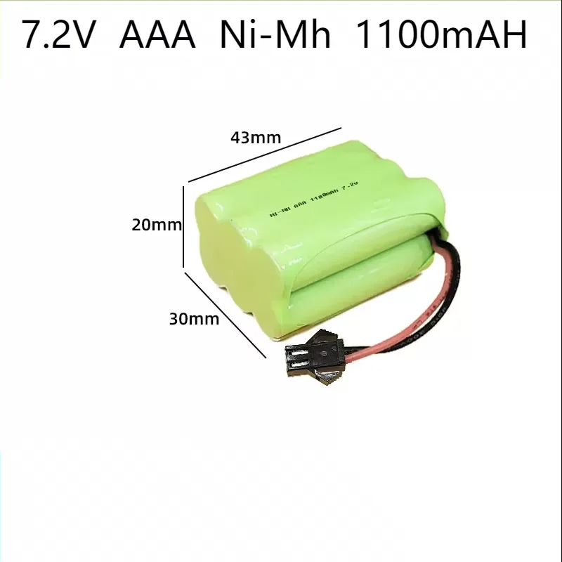 1-2Pcs 7.2V Aaa 110…