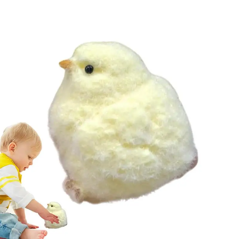 Chicken Squeeze Toy Cute Silicone Chick Squeeze Ball Slow Rebound Animal Stress Toy Soft Miniature Sensory Game For Birthday