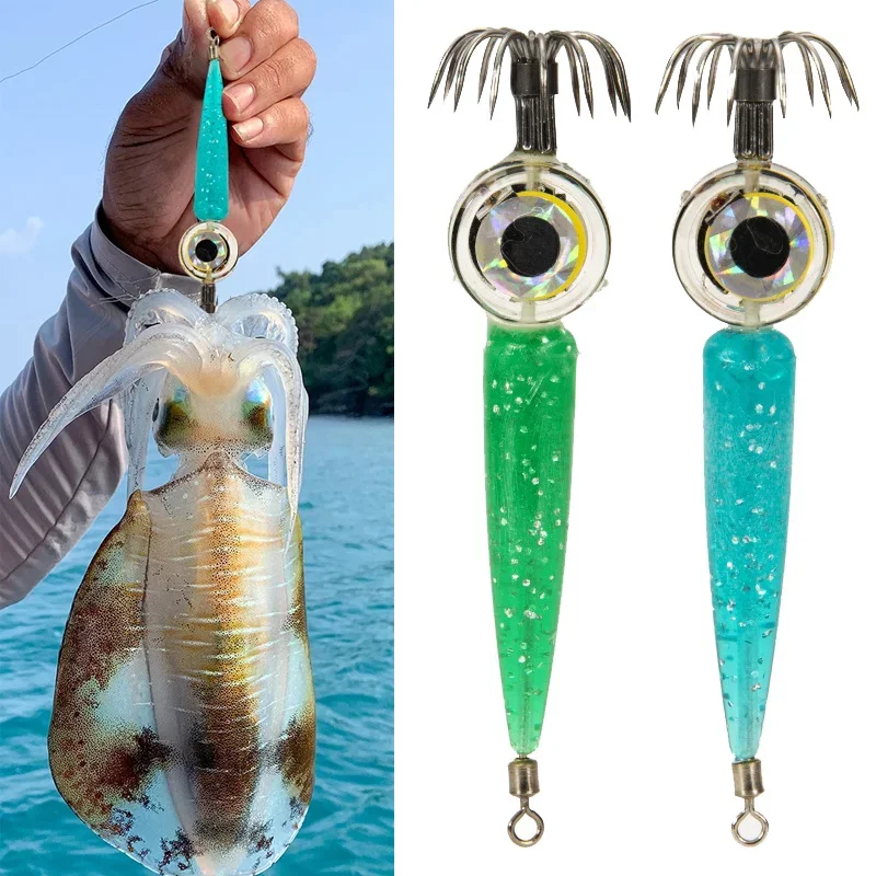 Fish Lure Light LED Deep Sea Octopus Lamp Tackle Tools