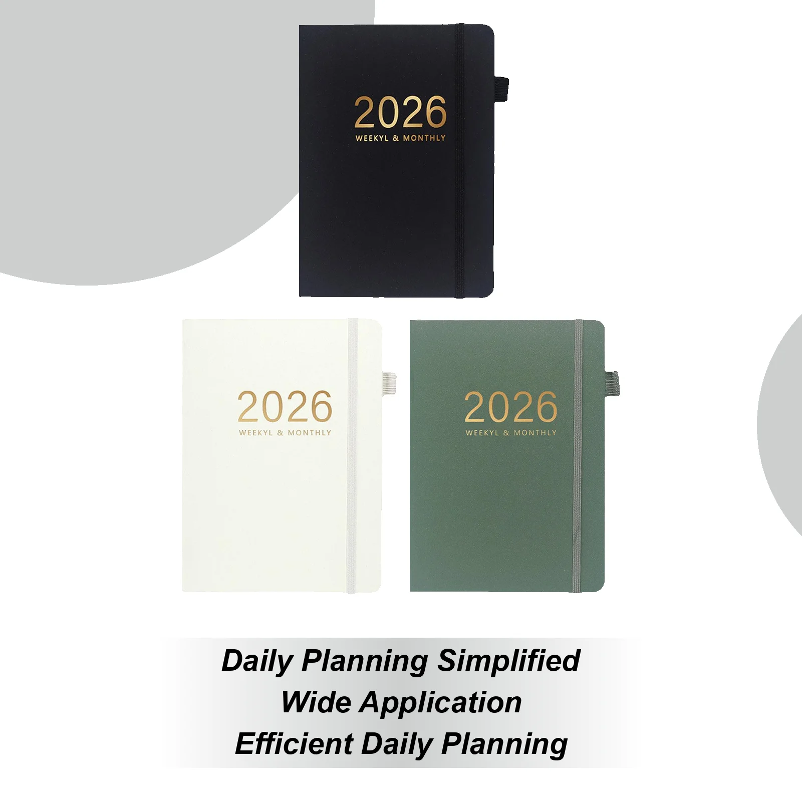 

Writing Journal 2026 Daily Journal 144 Sheets Hardcover Notebook A5 Calendar For Meeting Home Workplace Travel Study Graduation
