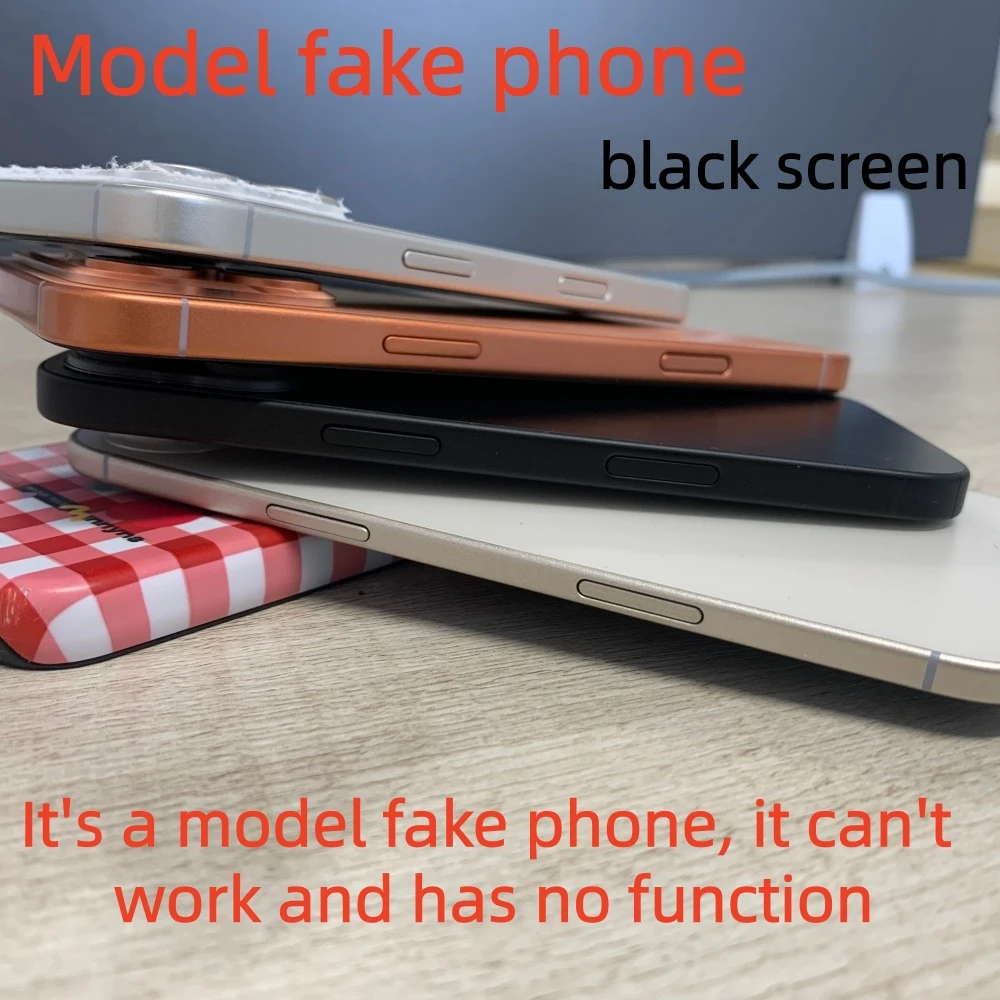 Teléfono Falso para iPhone 18 Pro, 15, 16, 17, 18 Pro Max, Modelo de Exhibición, No Funcional, Accesorio para Fotografía