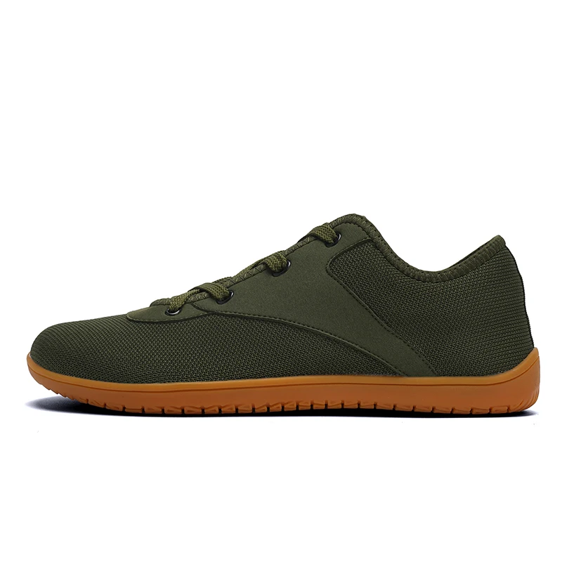 Zapatillas de deporte minimalistas anchas para hombre y mujer, zapatos minimalistas para caminar, suela de gota cero, relajación óptima