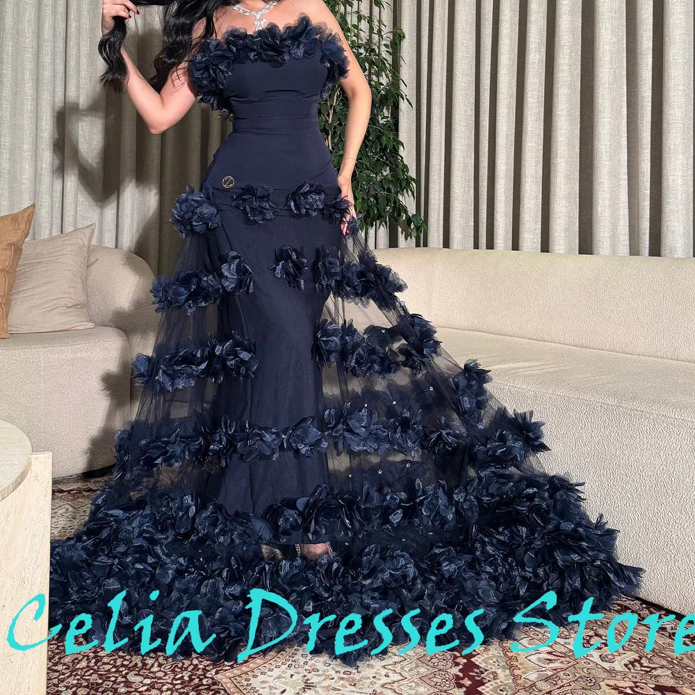 Bespoke Occasion Gowns Straight Strapless Pleats Sleeveless Floor Length Sweep Train Solid Color Appliques Quinceanera Gowns