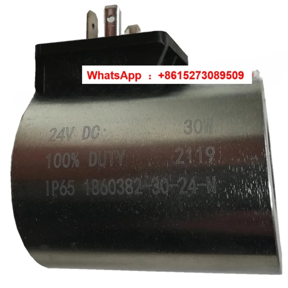 

860382-30W Zoomlion Xugong rotary drilling rig 24V28 solenoid valve 1860383J coil
