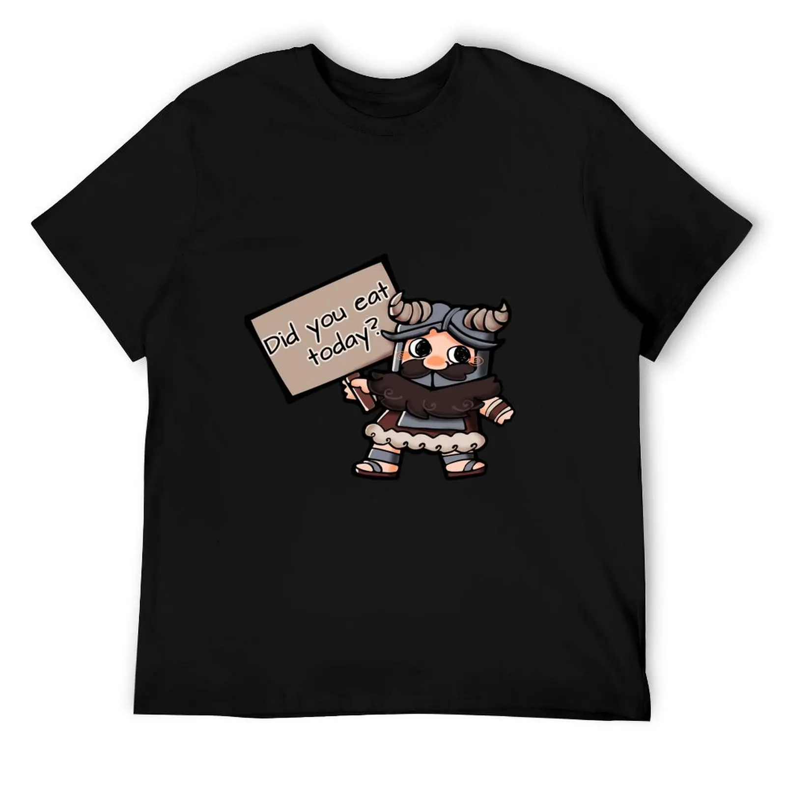 

Dungeon Meshi Senshi Did you eat today T-Shirt t shirts for man pack cotton t shirts for man graphic tees T-Shirt