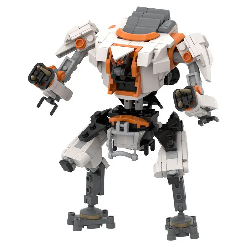MOC Kreative Spielserie Todesgott Mech Krieger Baustein-Modell Sammlerstück DIY Erwachsenen-Montage-Spielzeug Geburtstagsgeschenk Dekoration – Detail 3
