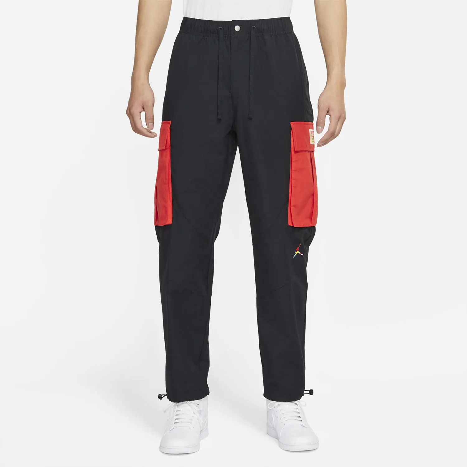 Nike Genuine Jordan Men's Cargo Casual Sports Pants New Year Edition CV3480-010