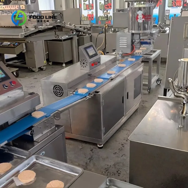 Customized Automatic Chicken Nugget & Meat Pie Machine Burger Patty Forming Hamburger Maker with Core Motor Component