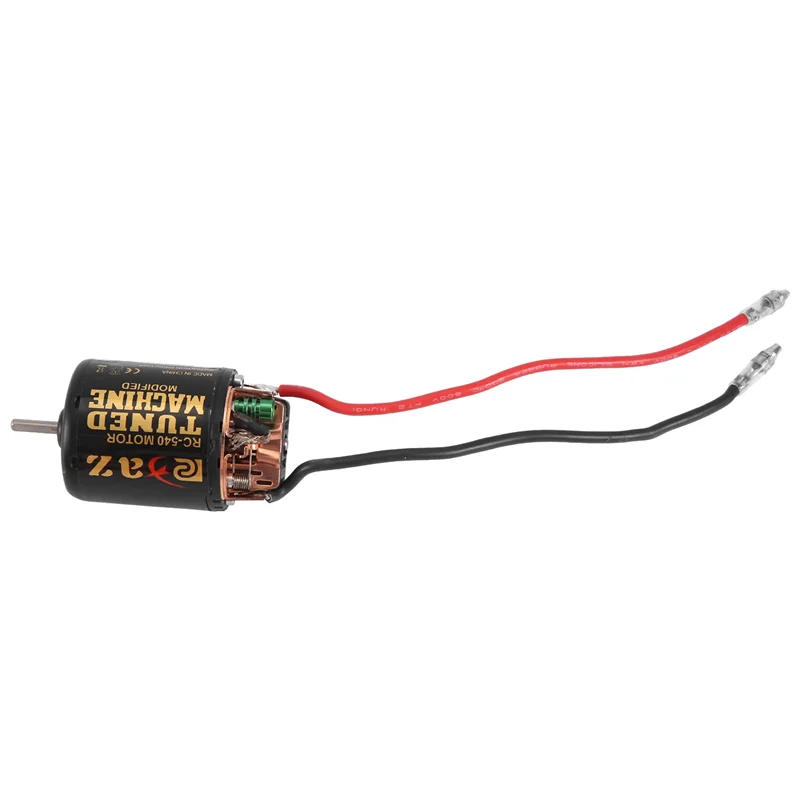 

AS96-540 Brushed Motor With 1060 Brushed ESC 60A 2-3S Lipo Waterproof Electric Speed Controller For RC 1/10 Crawler Car