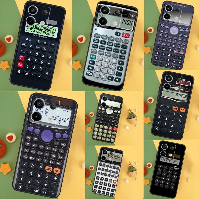 רטרו מקרה מחשבון עבור xiaomi redmi 13c 12c 9c 10c redmi 11 12 13 pro 9 10 10s 11 12s בחזרה לכסות בחזרה