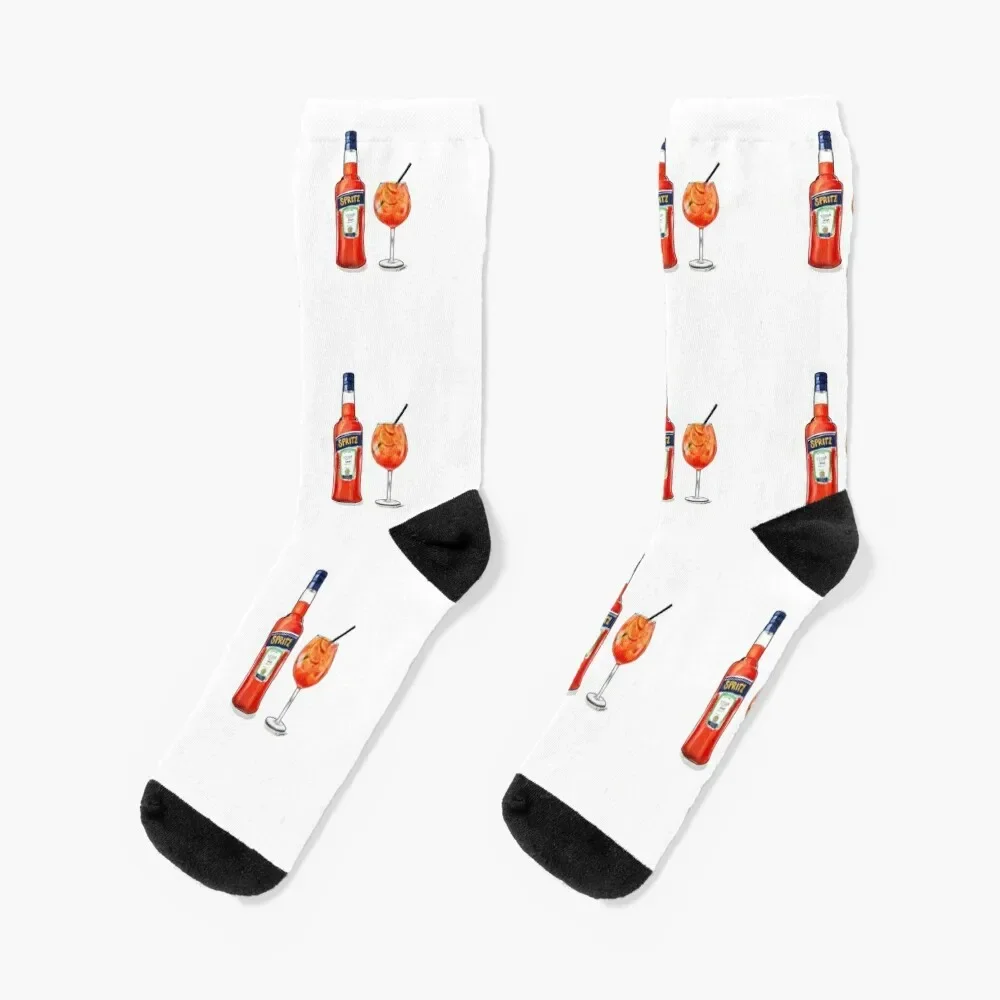 

Spritz Cheers! Socks sport fashionable funny sock cycling Luxury Woman Socks Men's