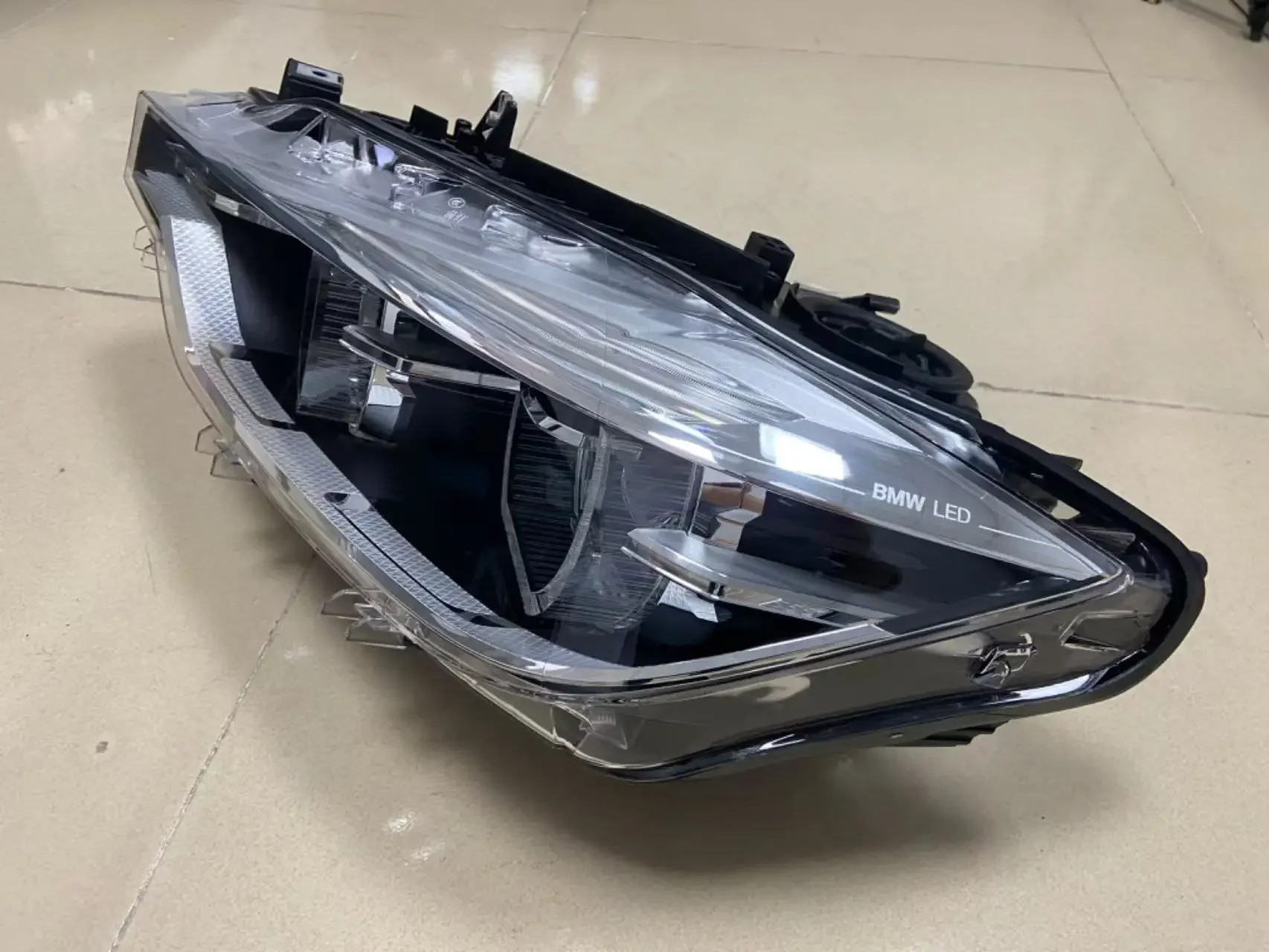 مناسبة ل 3 سلسلة 320i 325i 330i 328i مصباح هالوجين ترقية F30LED مجموعة مصابيح أمامية التوصيل والتشغيل