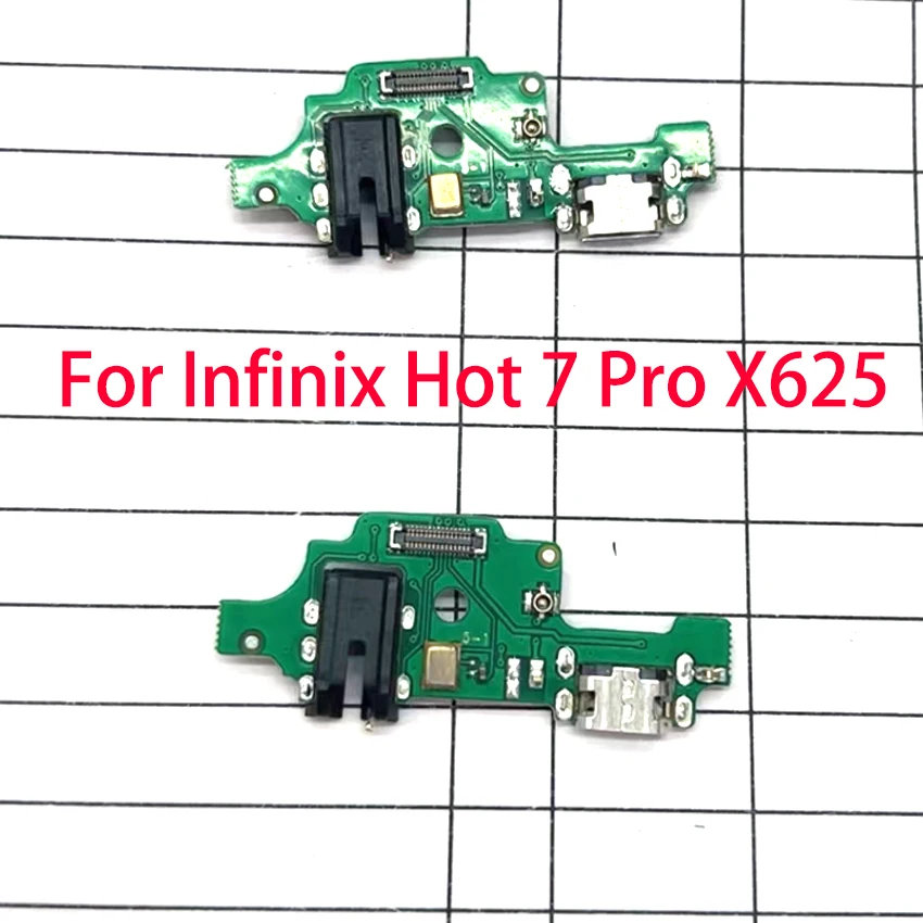 For Infinix Hot 7 Pro X625 USB Charging Port Dock Connector Board Flex Cable