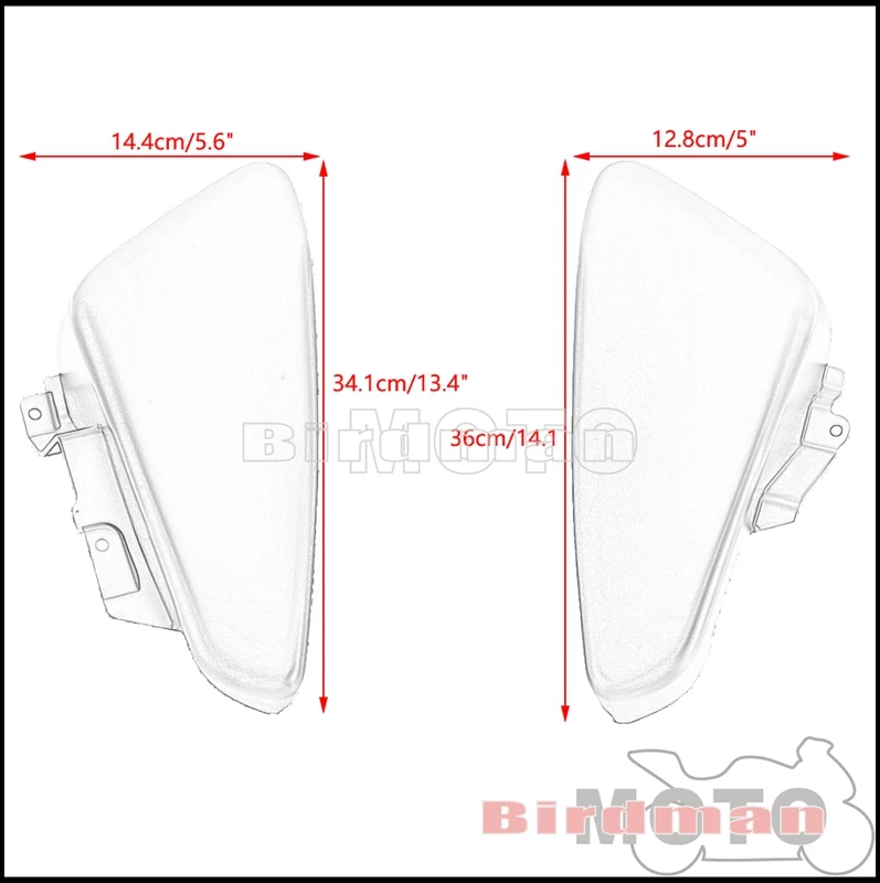 Motorcycle Battery Side Cover For Suzuki Boulevard M109R M1800R VZR1800 BOSS 2006-2022 Black Battery Fairing Frame Protection