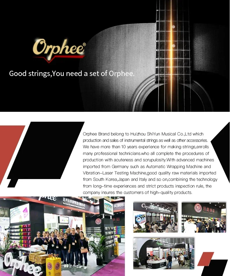 Orphee 4/5/6 Elektrische Bass Gitarre Saiten Carbon Stahl Sechseckigen Kern Legierung Wunde Bass Guitarra Gitarre String Zubehör – Detail 1