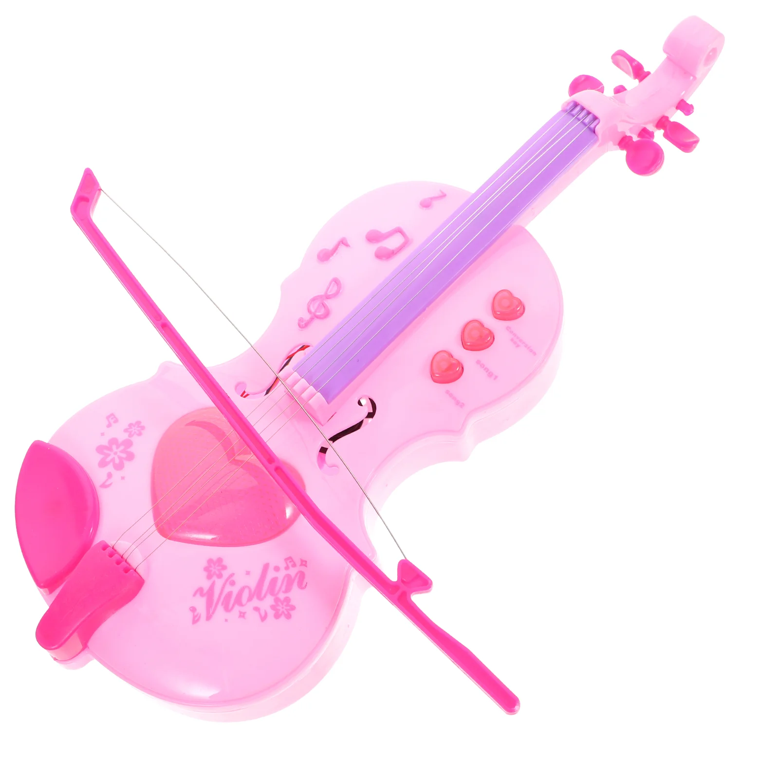 Imitation Violin Music Toy Miniature Plaything Plastic Education Instrument Work Toys