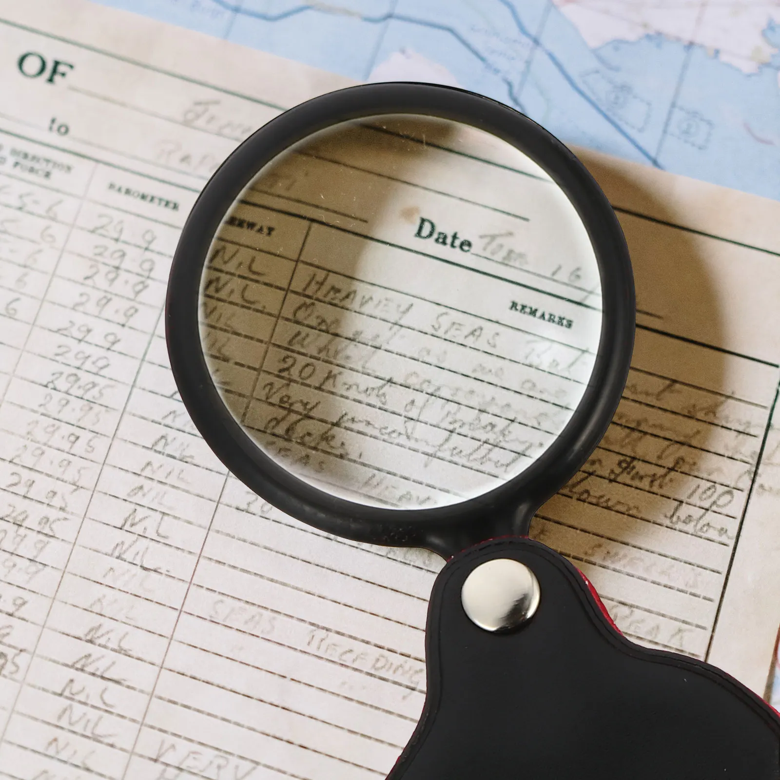 Mini lupa profissional de 4 unidades com capa protetora Design leve e ecológico para uso prolongado