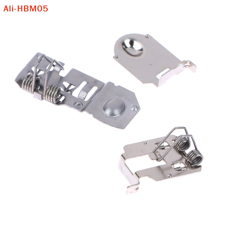 (HB05) 1Set Battery Holder for WII Game Remote Controller Joystick Joypad Nunchuck Hand Curved Game Handle Accessories