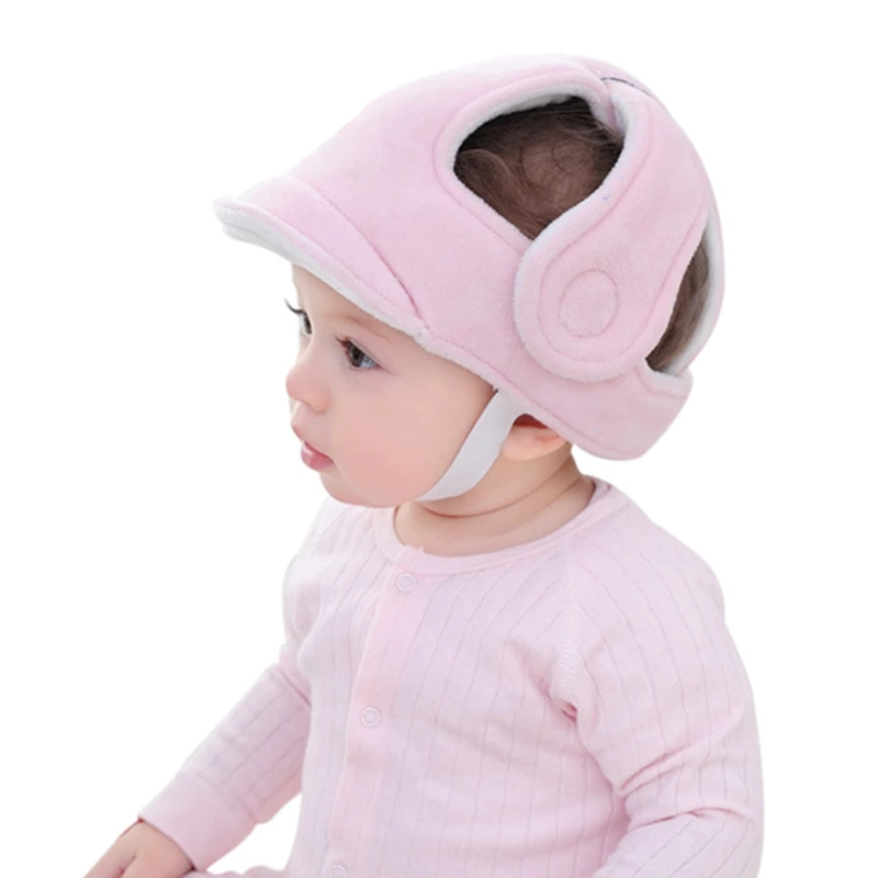 Baby Toddler Bump Hat Newborn Walking Brain Protection Anti-Fall Children\'s Safety helmet cotton head protector Hat