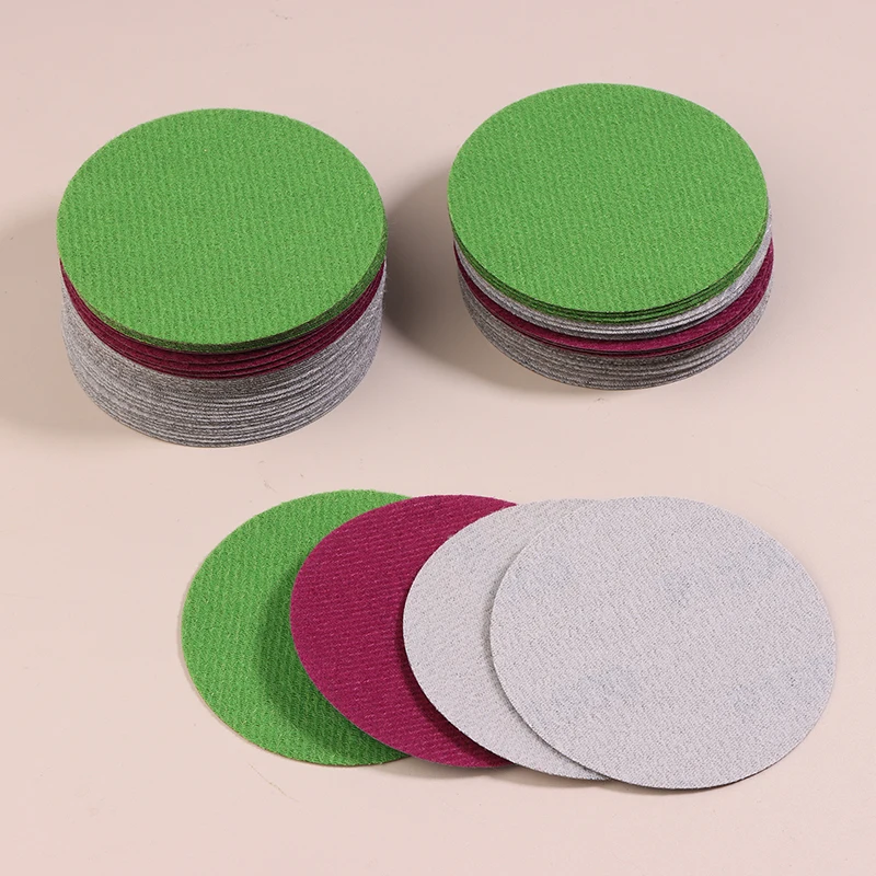 25/30pcs Water/Dry Sanding Paper 3inch 75mm Hook & Loop Sanding Disc 800 1000 1200 1500 2000 3000 Grit Sand Paper Abrasive Tools