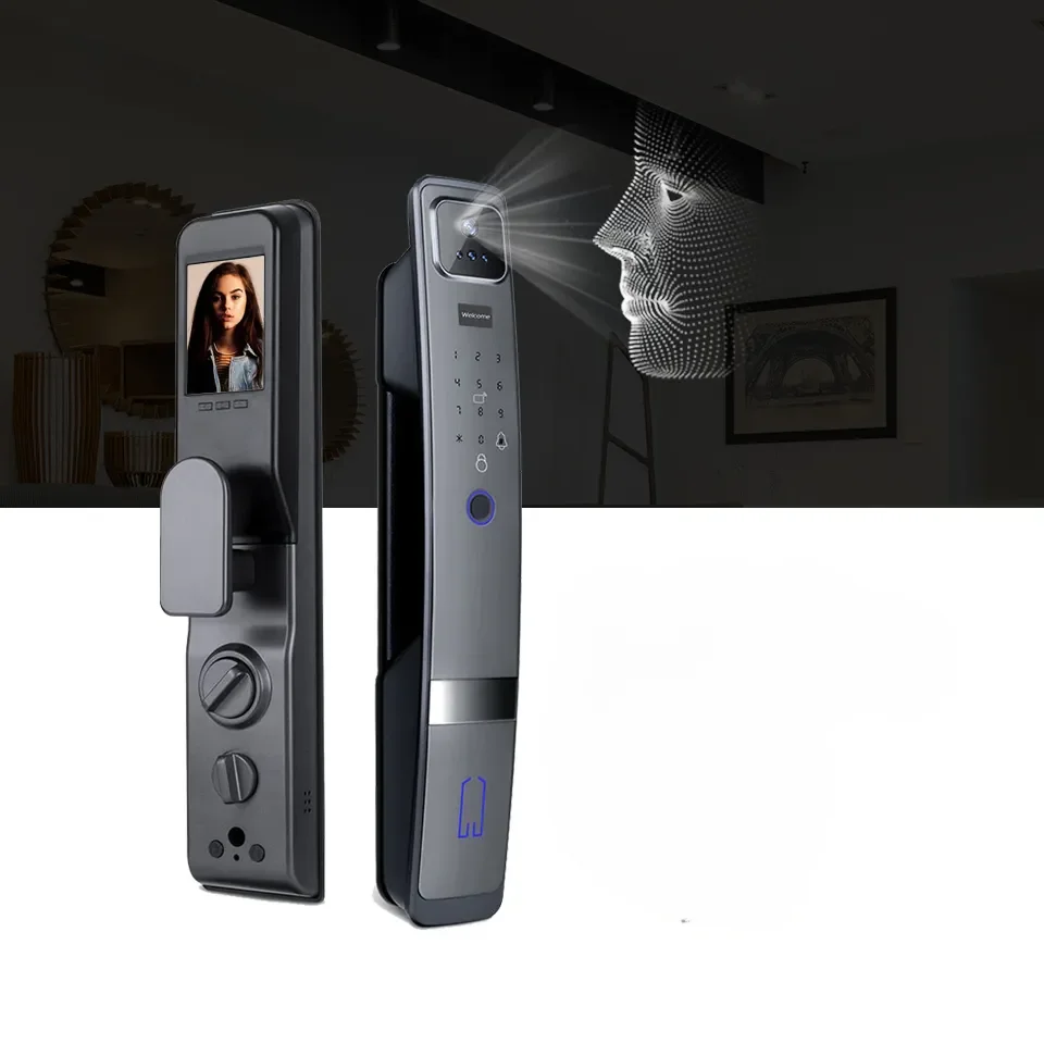 Face Recognition Wireless Door Lock  Security Mortise