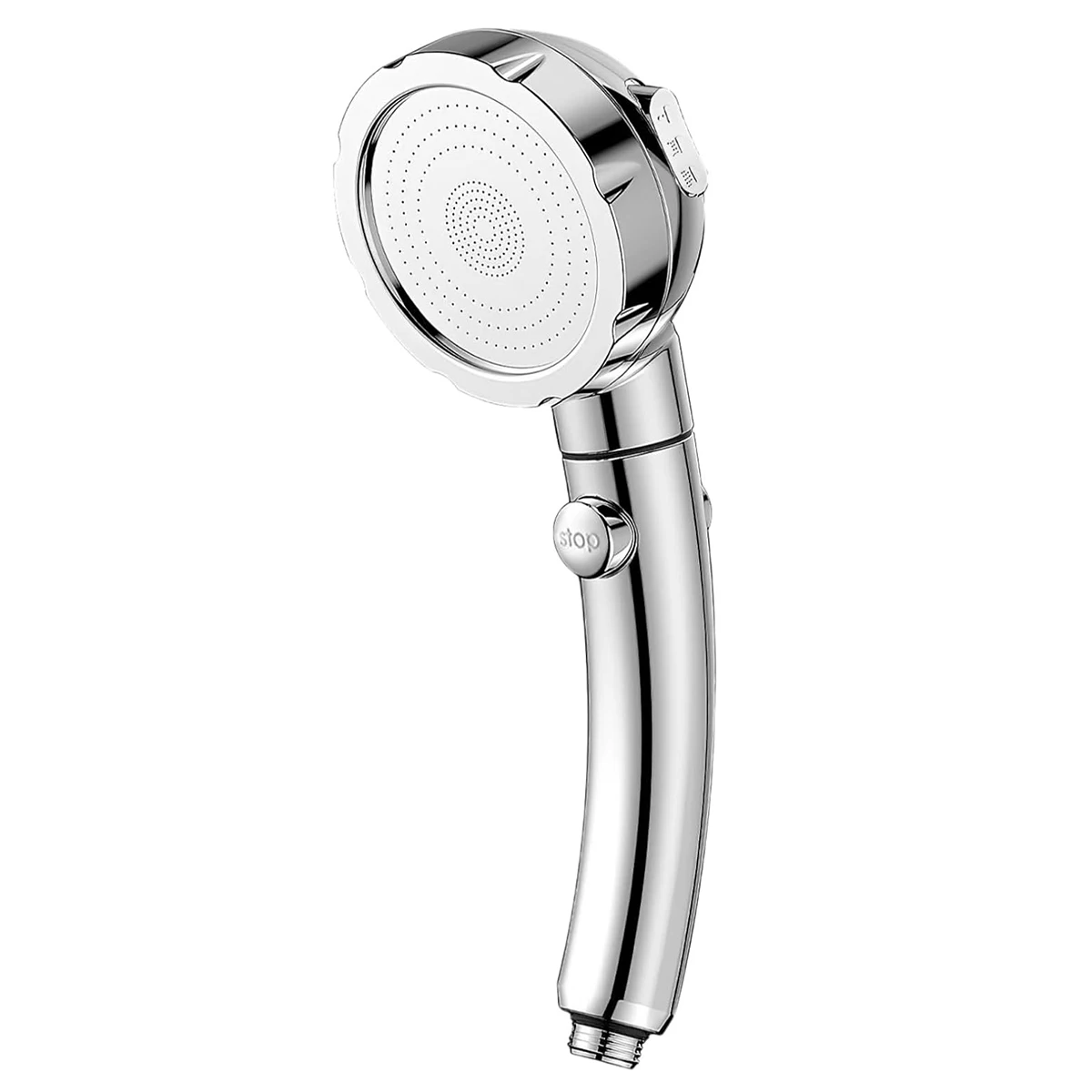 

High-Pressure Handheld Showerhead with On/Off Pause Switch 3 Spray Modes Water-Saving High-Pressure Showerhead Detachable Shower