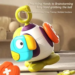 Hexahedral Busy Hand Grasping Ball Puzzle Sensory Soothing Finger Action Fine Training Toy Birthday Gift For Kids