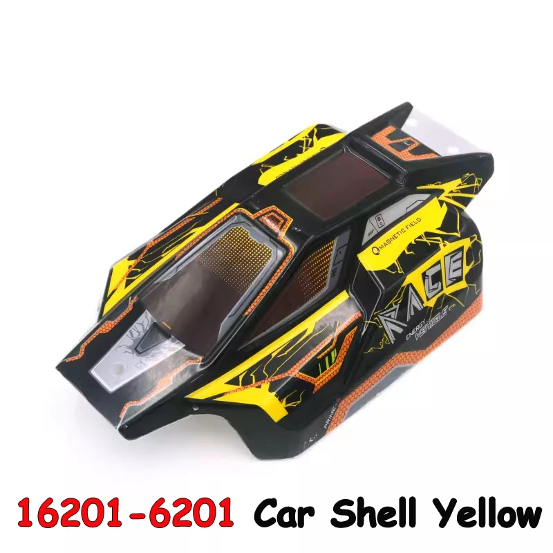 SCY 16201 RC Remote Control Car Parts 16201-6201 Car Shell Yellow