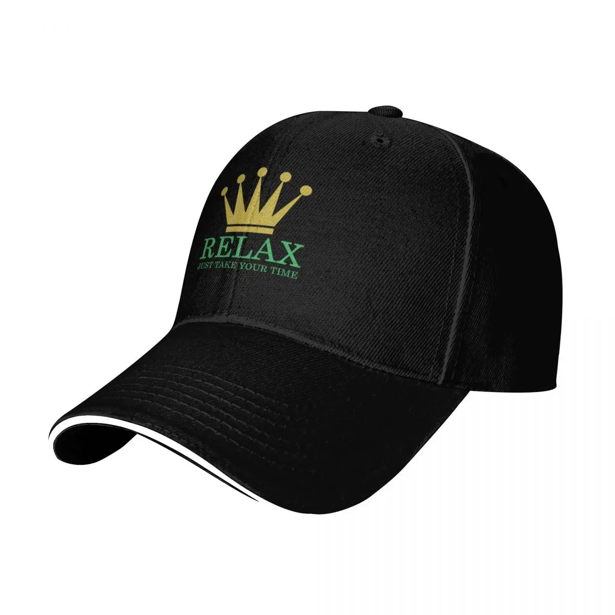 Relax - Original remastered Baseball Cap Six Panel Structured Crown Sun Protection UPF 50+ Breathable Mesh Back