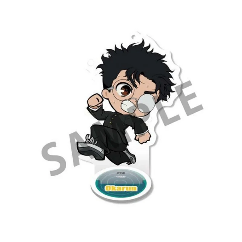 Dandadan Aira Shiratori 10cm Acrylic Stand Plate Keychain Anime Chibi Girl Figure Desktop Display Decor Toy Collection Gift