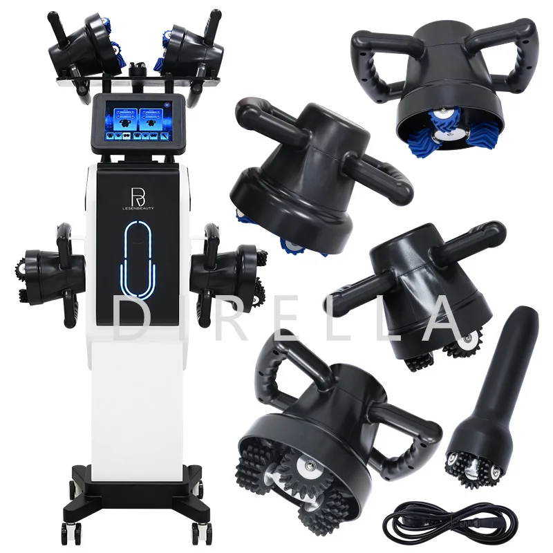 New 5 in 1 G5 Pro Vibrating Cellulite Removal Machine Body Massager Roller Eye Massage Equipment Fat Removal Body Scalp Massage